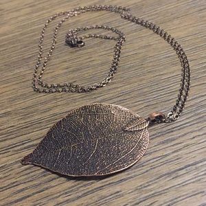 Leaf necklace